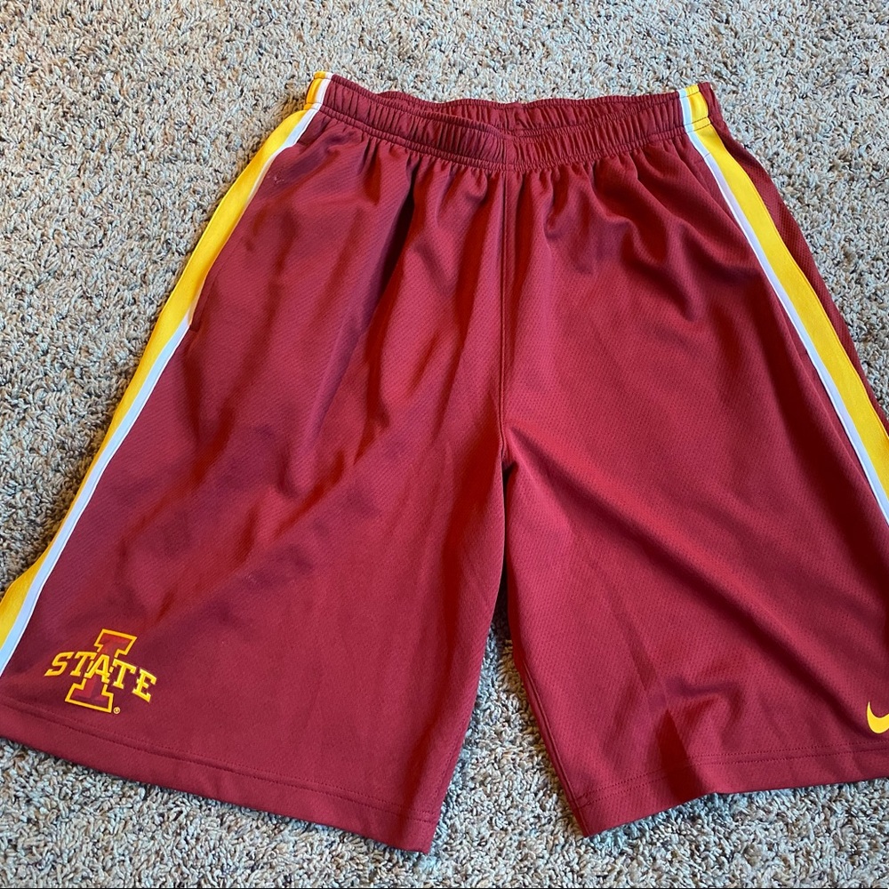 Nike Basketball Shorts Medium Iowa State Cyclones ISU